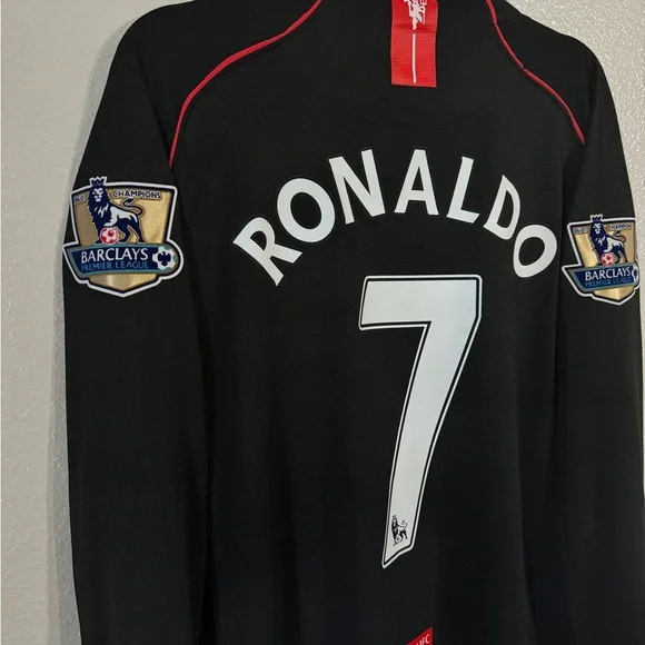 Manchester United 2007/2008 Ronaldo Away EPL jersey - Picture 3 of 4